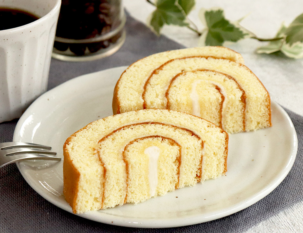 国産小麦70 米粉30 ロールケーキミルク