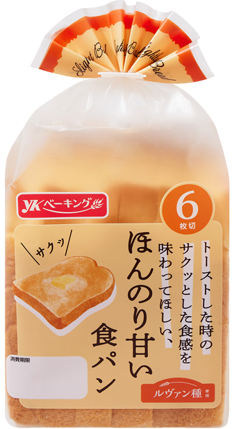 ほんのり甘い食パン 6枚