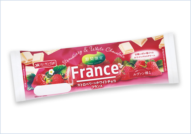 ストロベリー＆ホワイトチョコフランス