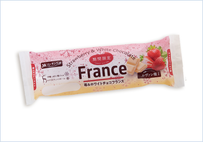 苺＆ホワイトチョコフランス