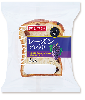 レーズンブレッド 2枚入